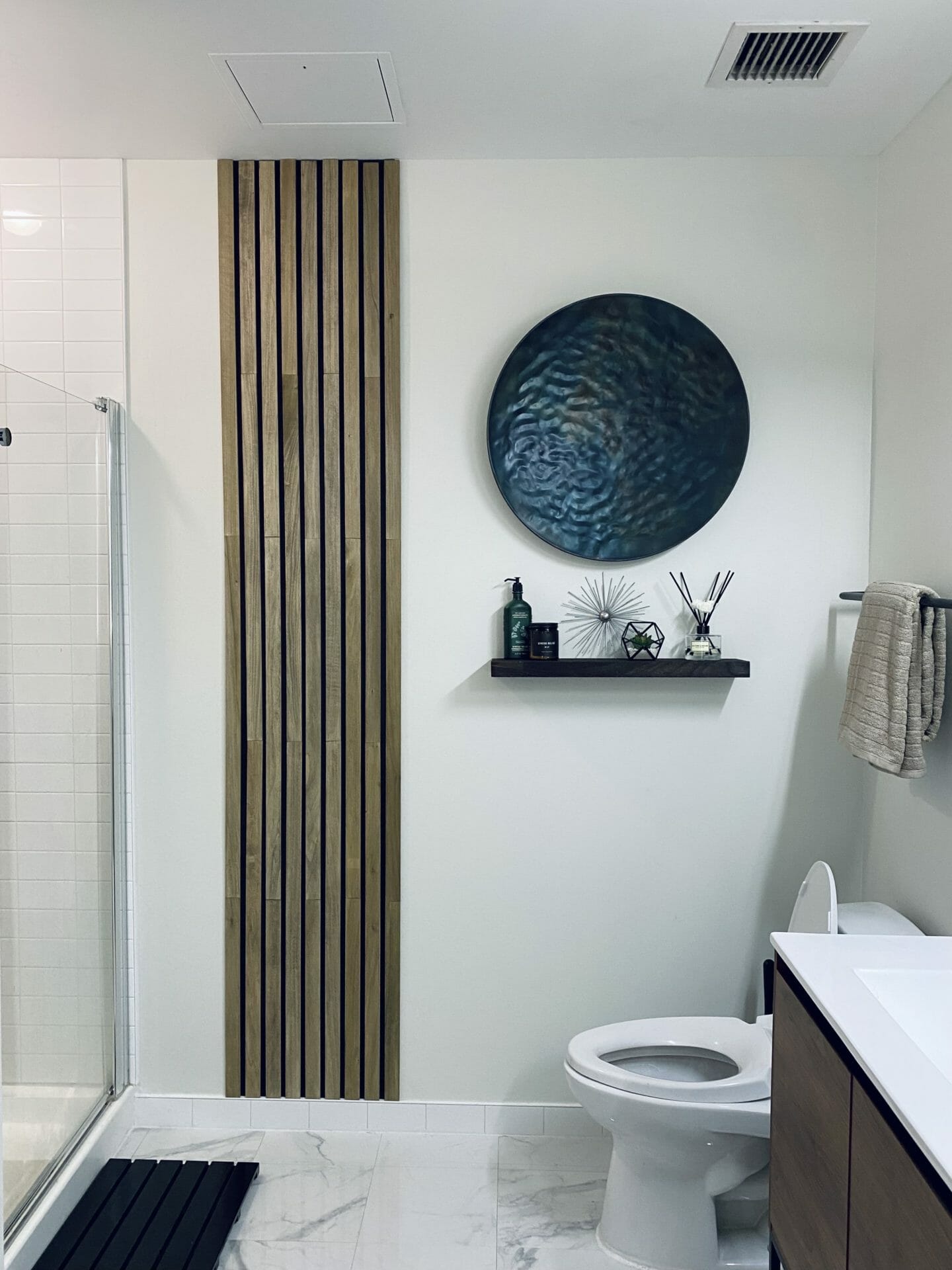 The Best Slat Wall Hack — Affordable and Rental-Friendly!